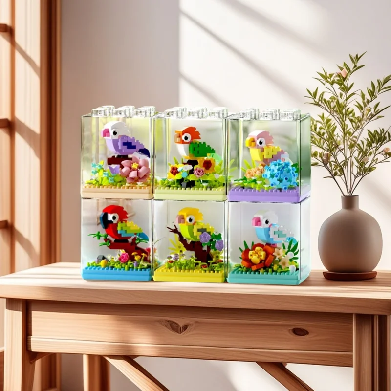 190+ PCS Mainan Blok Bangunan  - Plant Parenthood ulasan dan harga