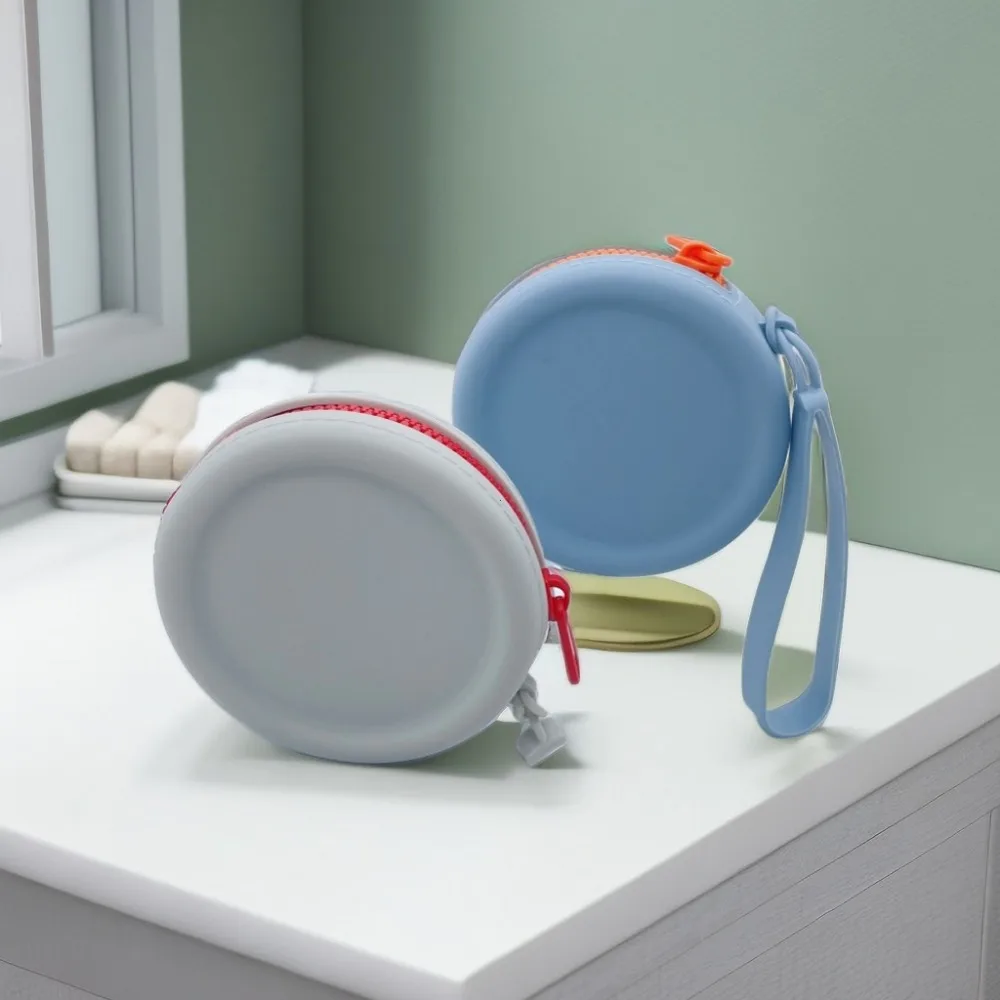 1 قطعة الاطفال الكبار سستة سيليكون مفتاح محافظ سماعة حقيبة صغيرة سيليكون تخزين حقيبة مفاتيح المرأة جولة سيليكون محفظة نسائية للعملات المعدنية حقيبة 2024 #5