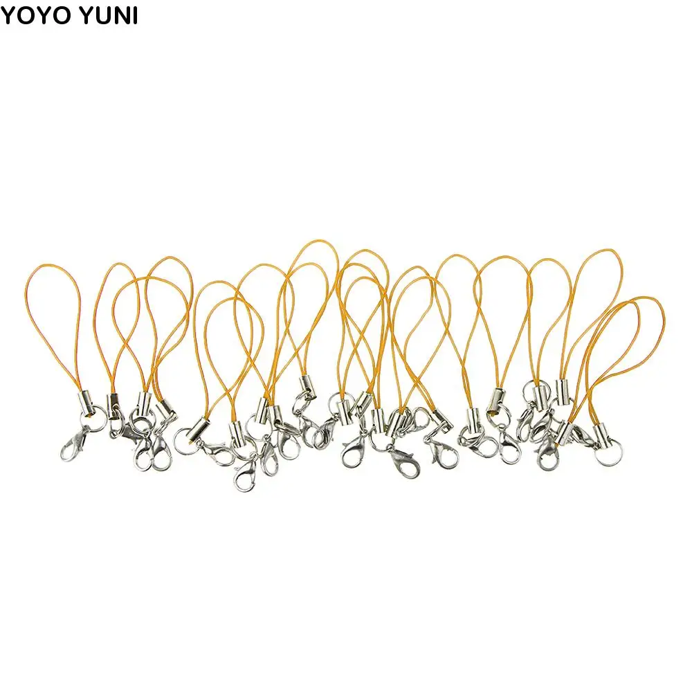 

for Women Jewelry Accessories Pendant Key Chain Key Ring Lobster Clasp Mobile Phone Jewelry Making Mobile Phone Strap Hang Rope