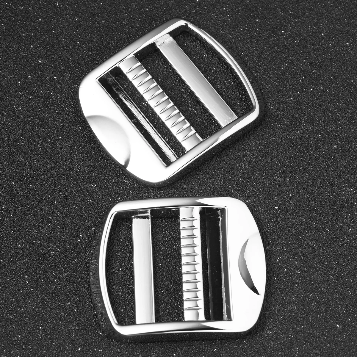 

10 pcs Metal Square Buckles 24Mm Zinc Alloy Slide Buckles For Bag Strap Length Adjustment Lightweight Durable Buckle For