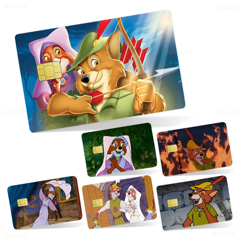 Robin Hood Game Anime Sticker Film Skin Cover Case For Small Large No Chip Debit Credit Card Front Side