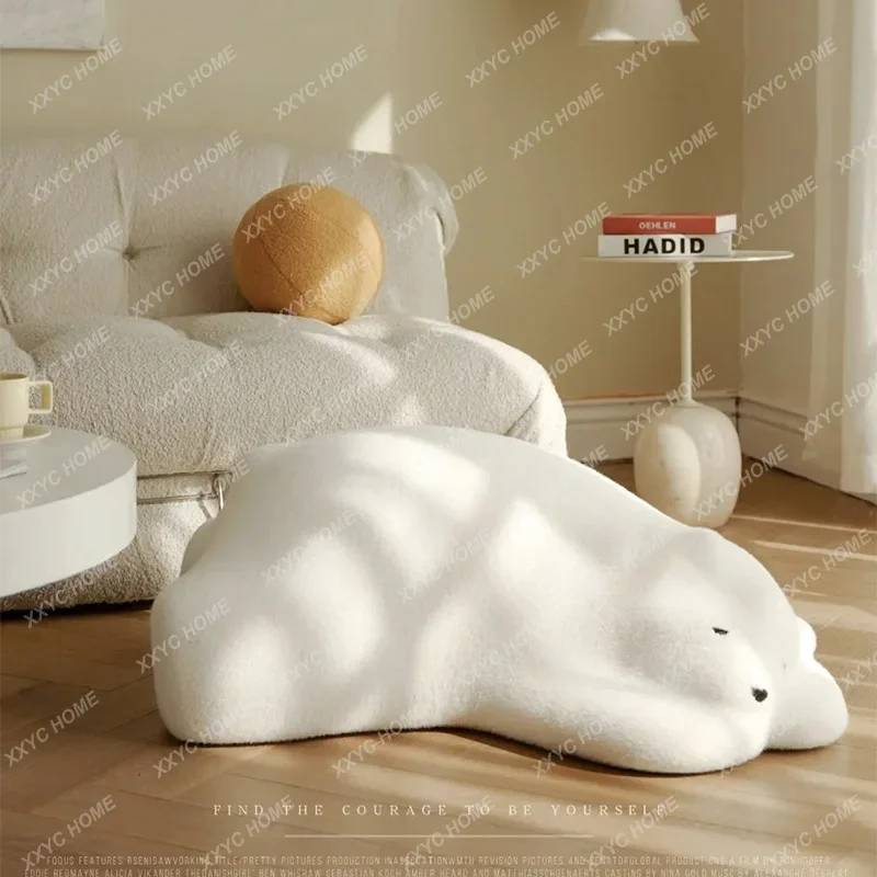 Papa Bear Sofa Leisure Living Room Lazy Animal Child Seat Creative Designer Polar Bear