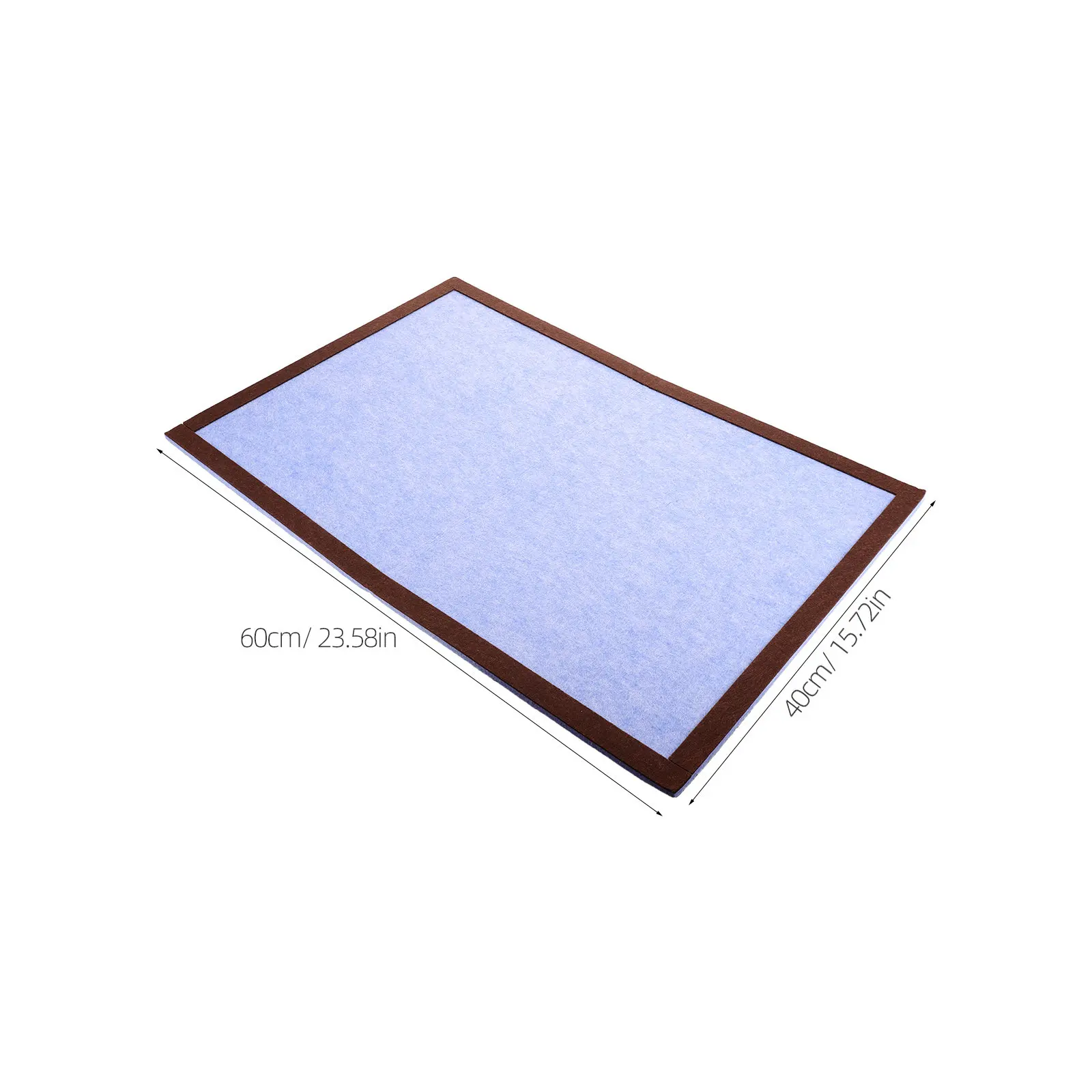 Folding Puzzle Board Non-Slip Felt Edging Portable Storage Tray Flat Jigsaw Puzzle Mat Home Classroom Assembly Art Project