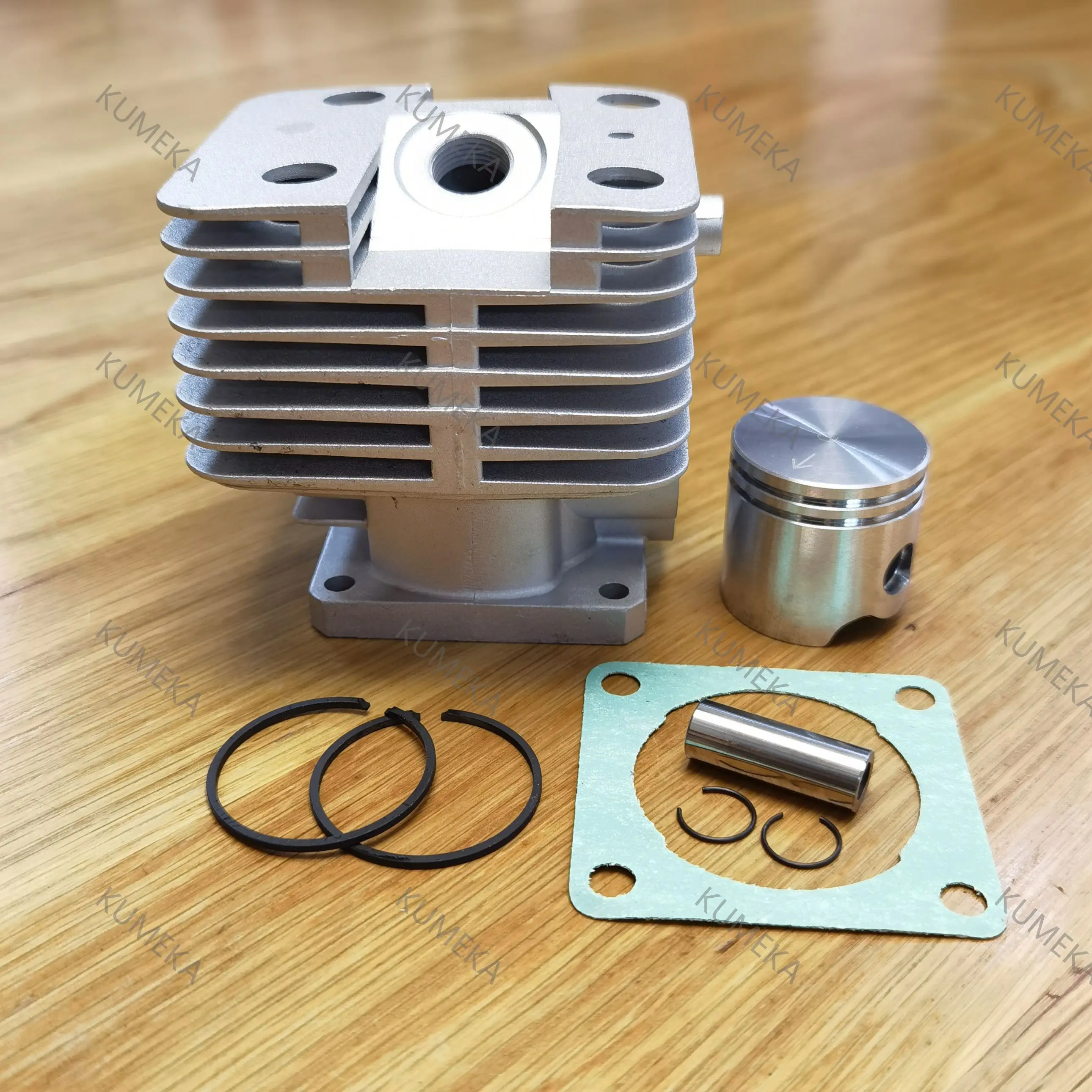 Kit Cylindre Piston 35 Mm + Segments Pour Débroussailleuse Stihl FS120 - Réf. 4134 020 1213 - Qualité Premium