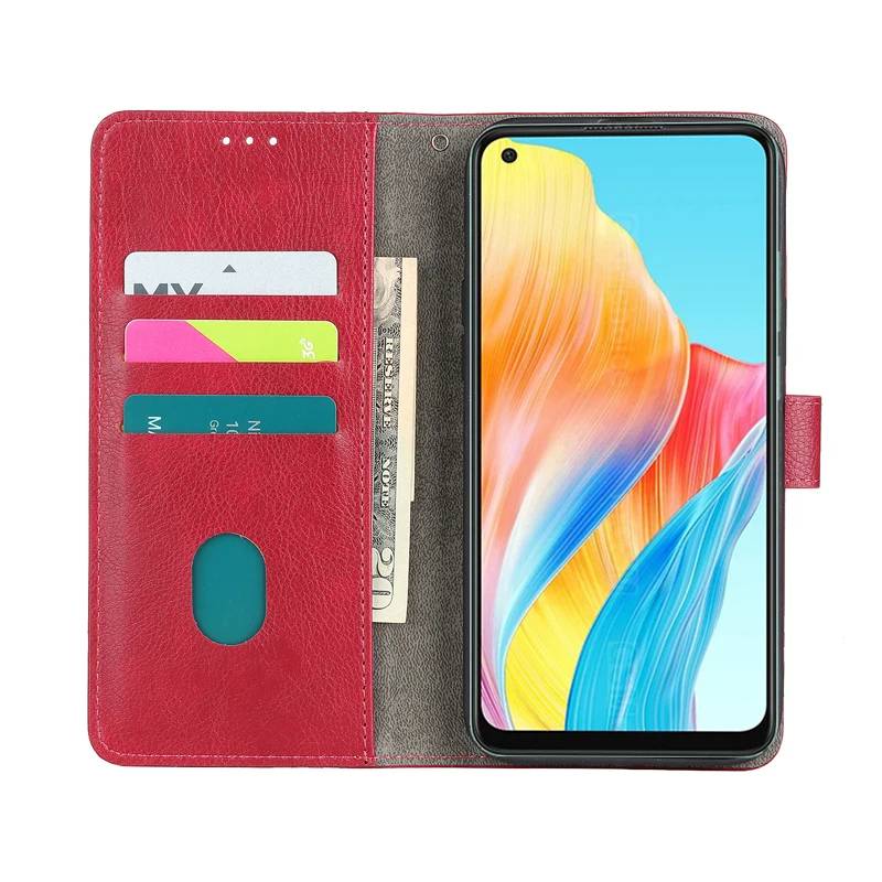 For чехол на Oppo A78 4G Phone Case Luxury Leather Capa Flip Cover For Fundas para Celular Oppo A78 4G CPH2565 Wallet Cases Etui