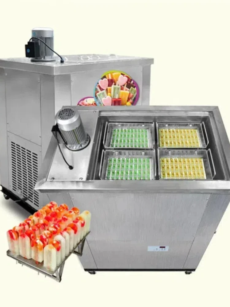 Máquina de fazer picolés de gelo, sorvete de 4 modos, máquina de fazer picolés de sorvete