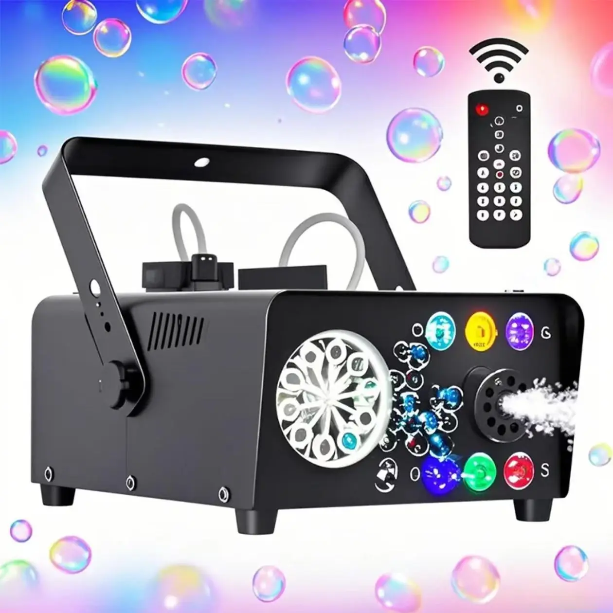 600W Bubble Smoke Machine With Remote Control for DJ Party Nightclub Activities