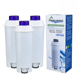 CMF006 Coffee Water Filter for DeLonghi DLSC002 SER3017 ECAM ESAM ETAM Series Compatible with 5513292811 CFL950 EC680 and EC800