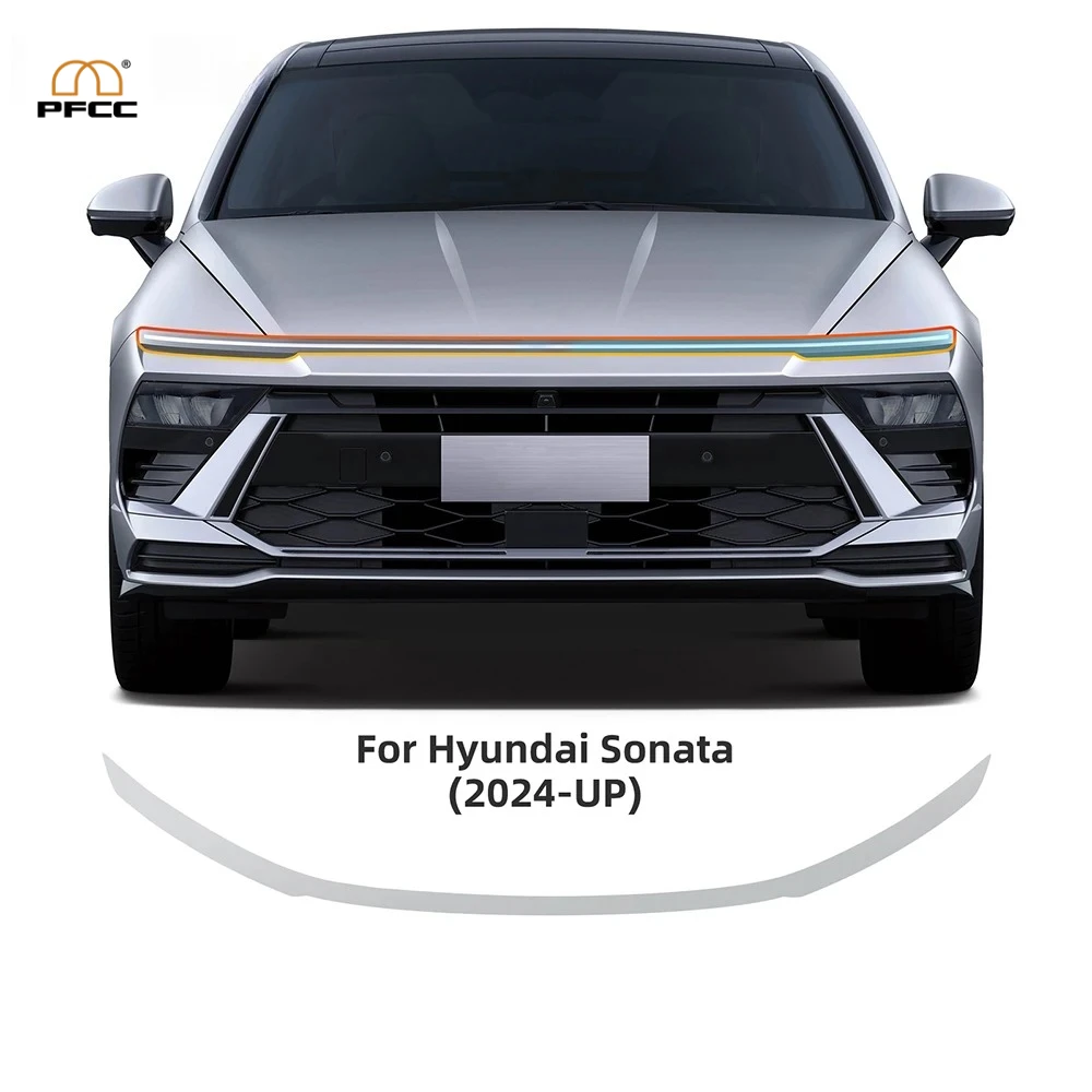 

For Hyundai Sonata 2024 2025 Headlight Rearview TPU Protection Film Pre-cut PPF Anti-scratch Clear Bra Resistant Repairable Kit