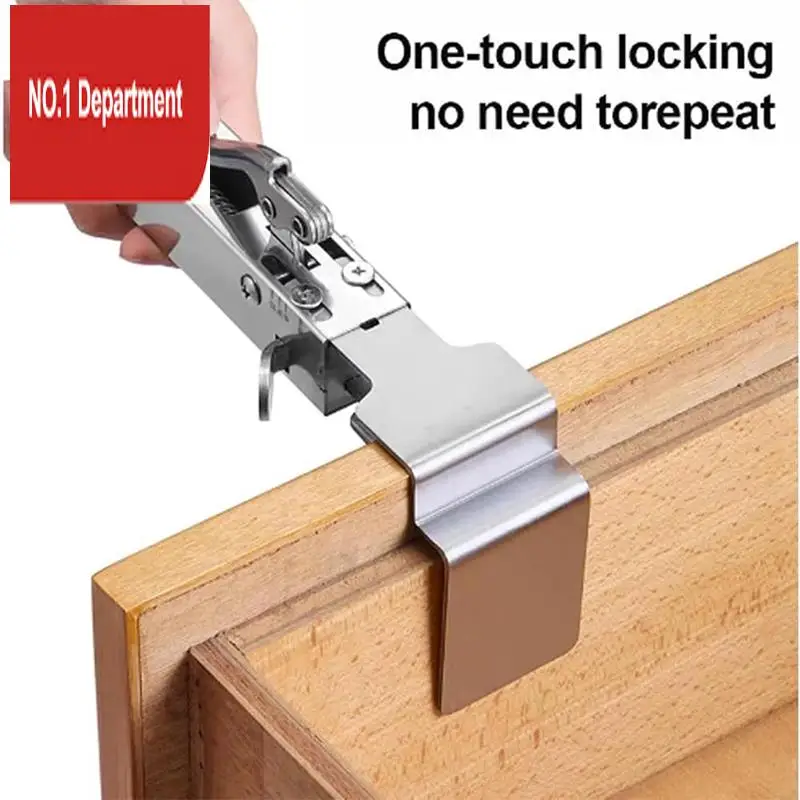 

ABRM-Adjustable Drawer Fixing Clamp, Universal Drawer Panel Front Installation Clamps Fixing Clips With Replaceable Clip