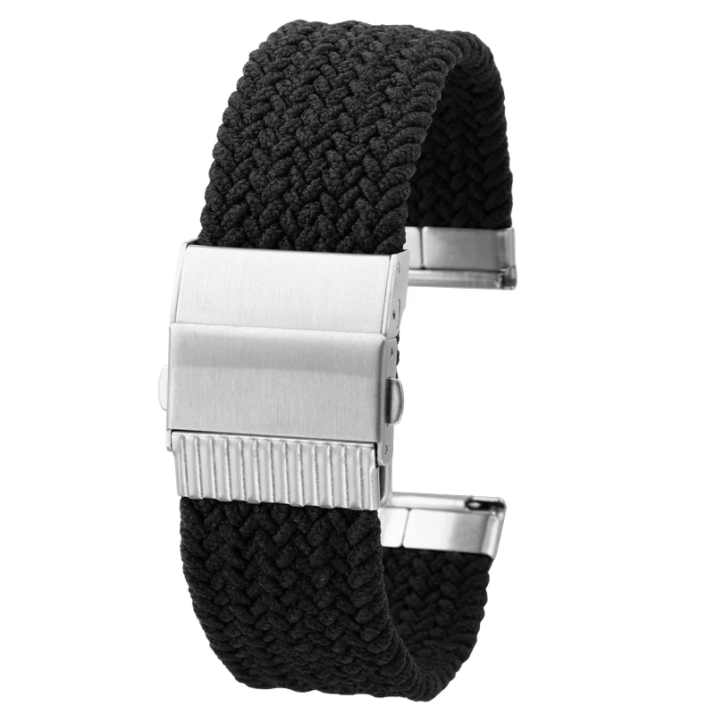 Correa de repuesto para reloj inteligente Huawei GT3/3pro watch 3 GT2, correa de nailon trenzado para Samsung