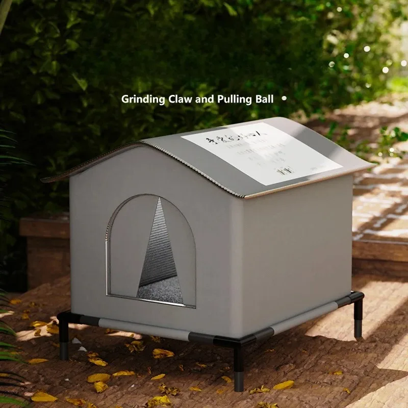 

【Best Sale】Waterproof Winter Warm Pet House, Weatherproof And Insulated Feral Pet House Pet Cave, Foldable Shelter For Indoor &