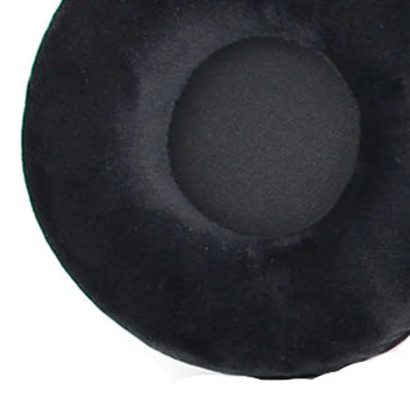 Pair oF High Quality 50mm-110mm Universal Ear Pads For All Earphone Set Flannel Earpads Comfortable accessories Durable Black