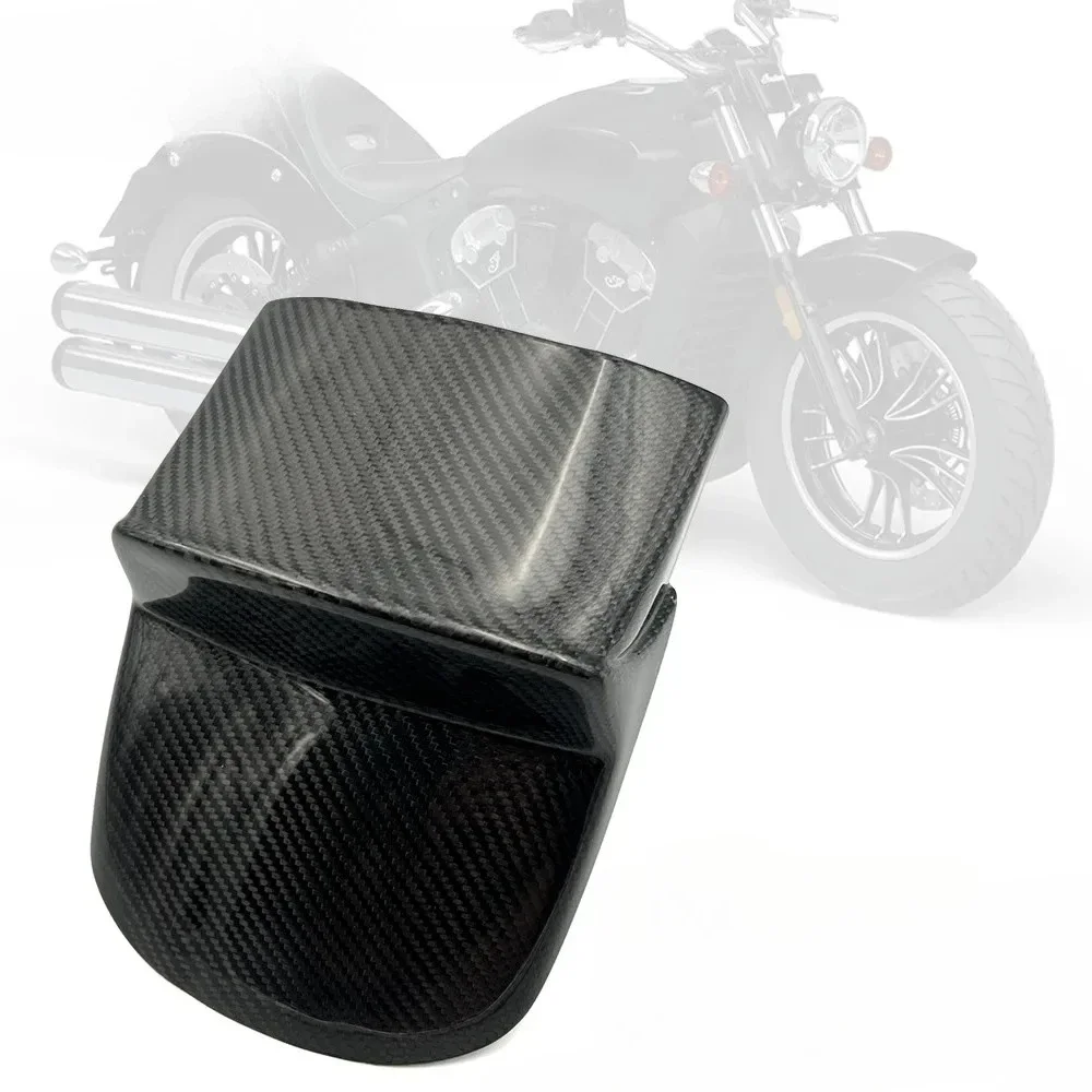 

Motorcycle Carbon Fiber Front Fender Extender Fairing Injection Molding For INDIAN SCOUT 2015-2020 SCOUT SIXTY lengthen