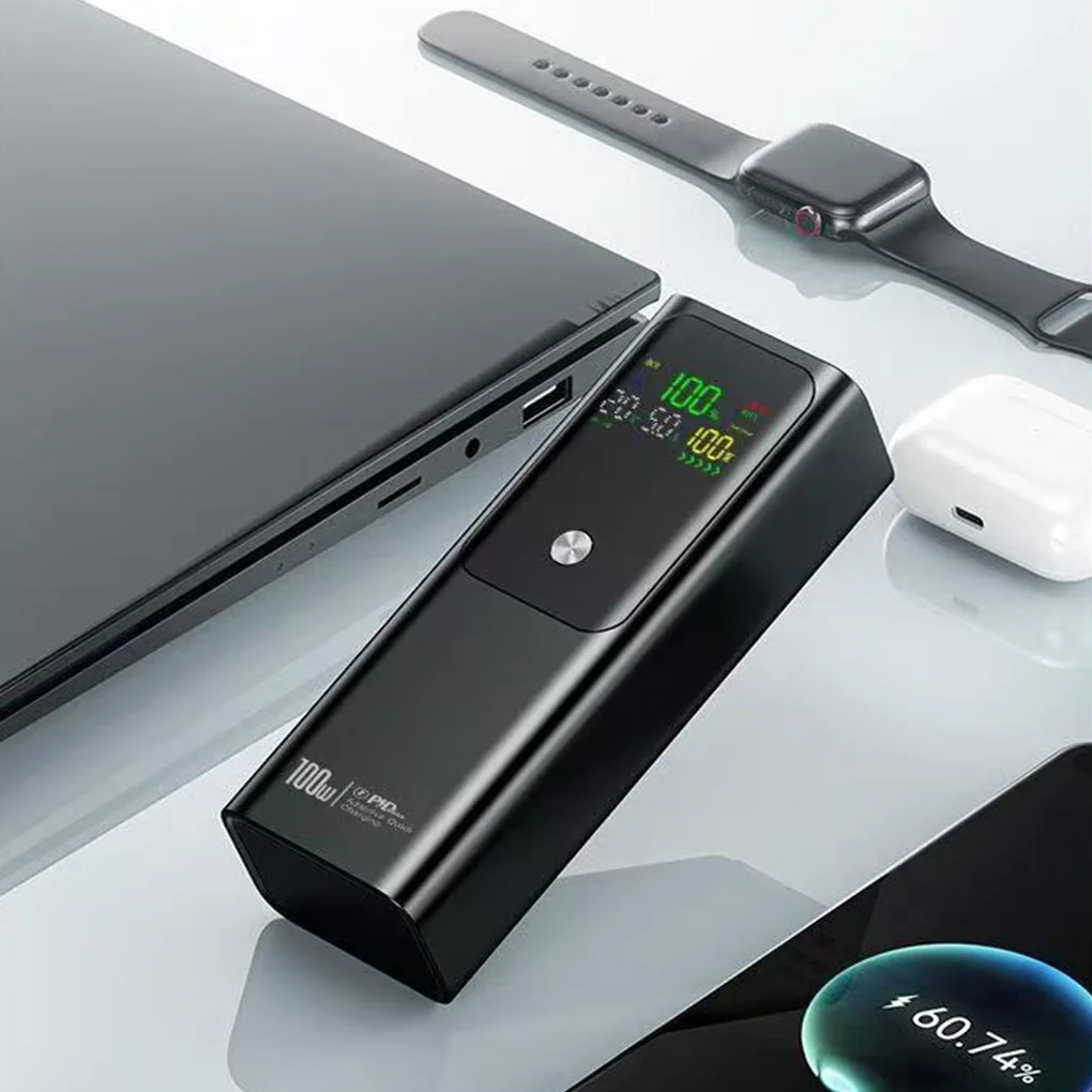 باور بانك 20000 مللي أمبير في الساعة شحن سريع USB شحن سريع مدمج ومحمول 2.25 وات مخرج USB lvery