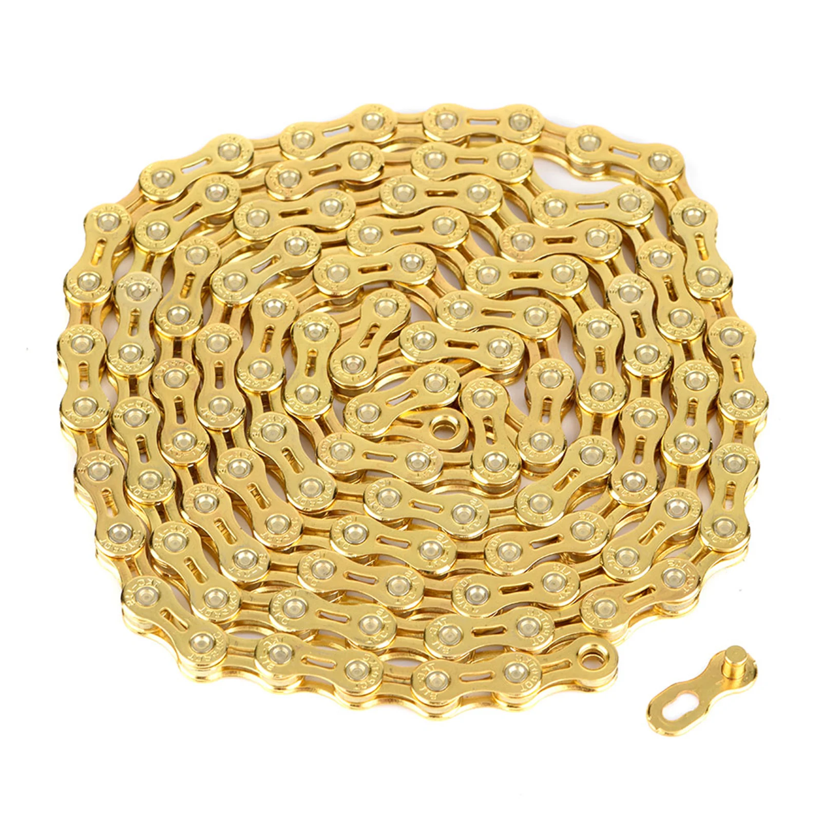 

Bike Chain 11 Speed Hollow Out Chain 116 Links Replacement Parts for Fixed Gear Road Bikes Bicycles