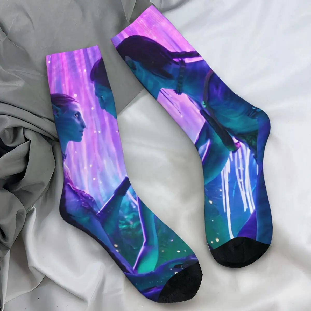 Movie Avatar The Way Of Water Socks Korean Stockings Autumn Non Skid Men Socks High Quality Pattern Climbing Socks