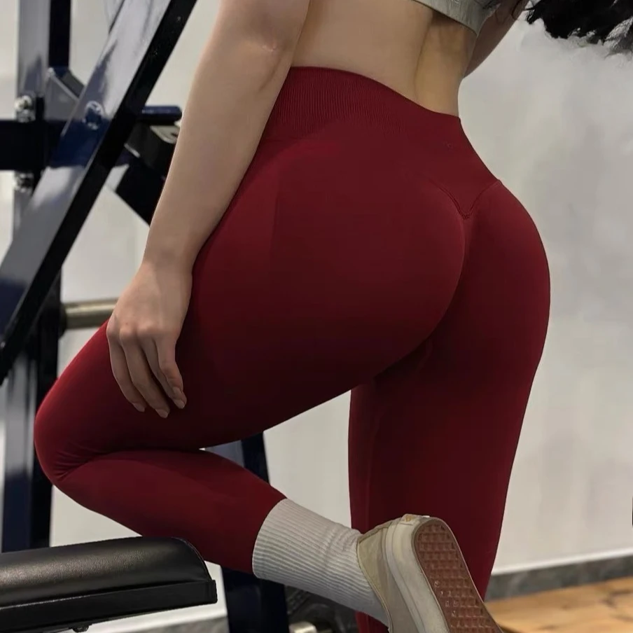 

WANAYOU Scrunch Butt Yoga Pants Women Quick Drying Impact Sports Leggings Push Up Gym Fitness Tights Workout Running Pants