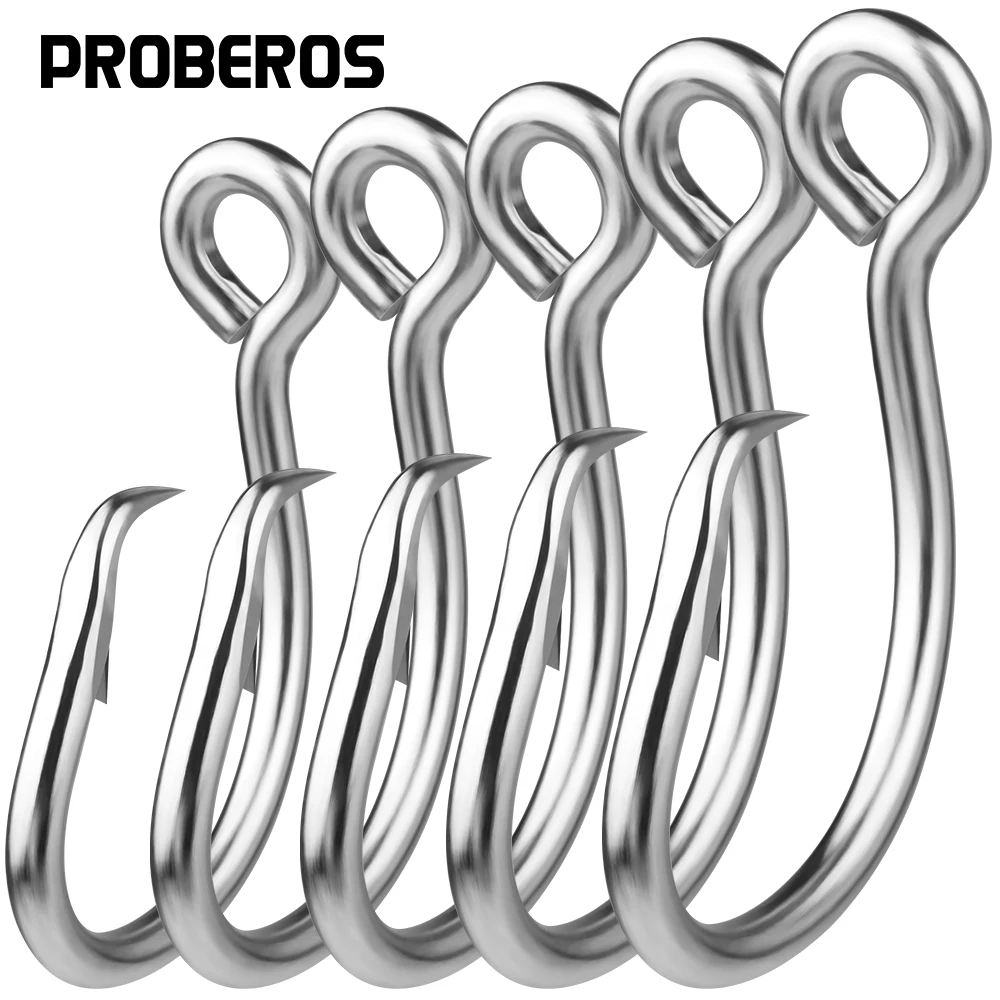 

PROBEROS deep-sea boat fishing, sea fishing, stainless steel hooks, barb tuna hooks, eagle beak hooks, seawater corrosion-resist
