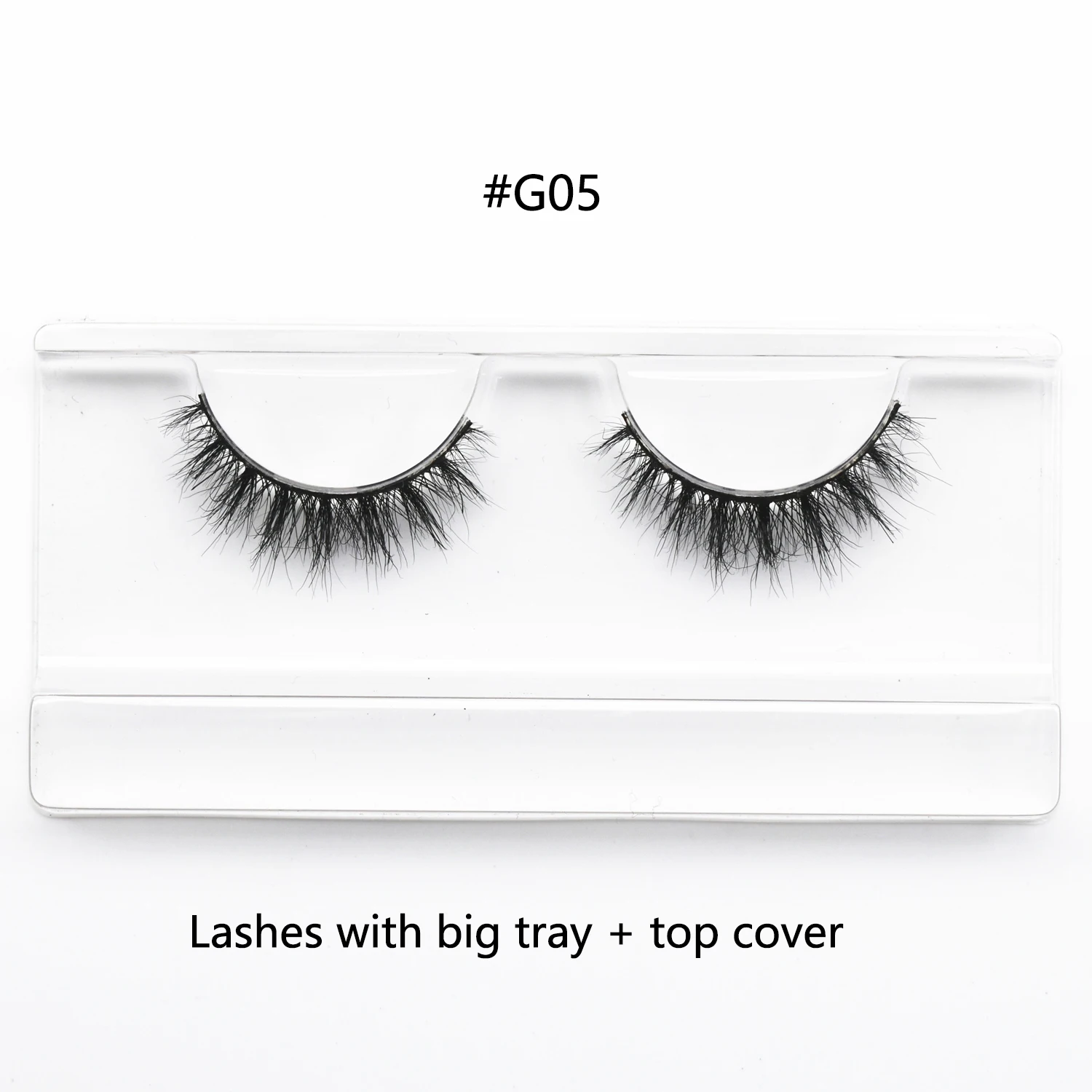 30Pairs 3D Mink Lashes With Tray No Box Mink Lashes Short Natural Mink False Eyelashes Bulk Cruelty-free Makeup Lashes Extension