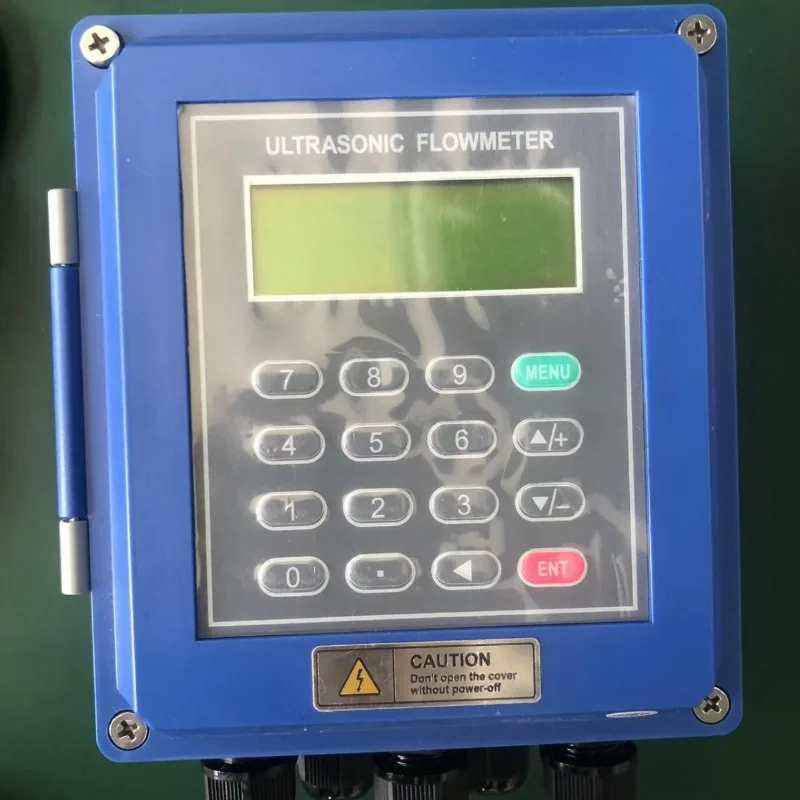 Ultrasonic flowmeter/heat meter, portable pipe clamping tap water, sea adjustable instrument, external clamping type