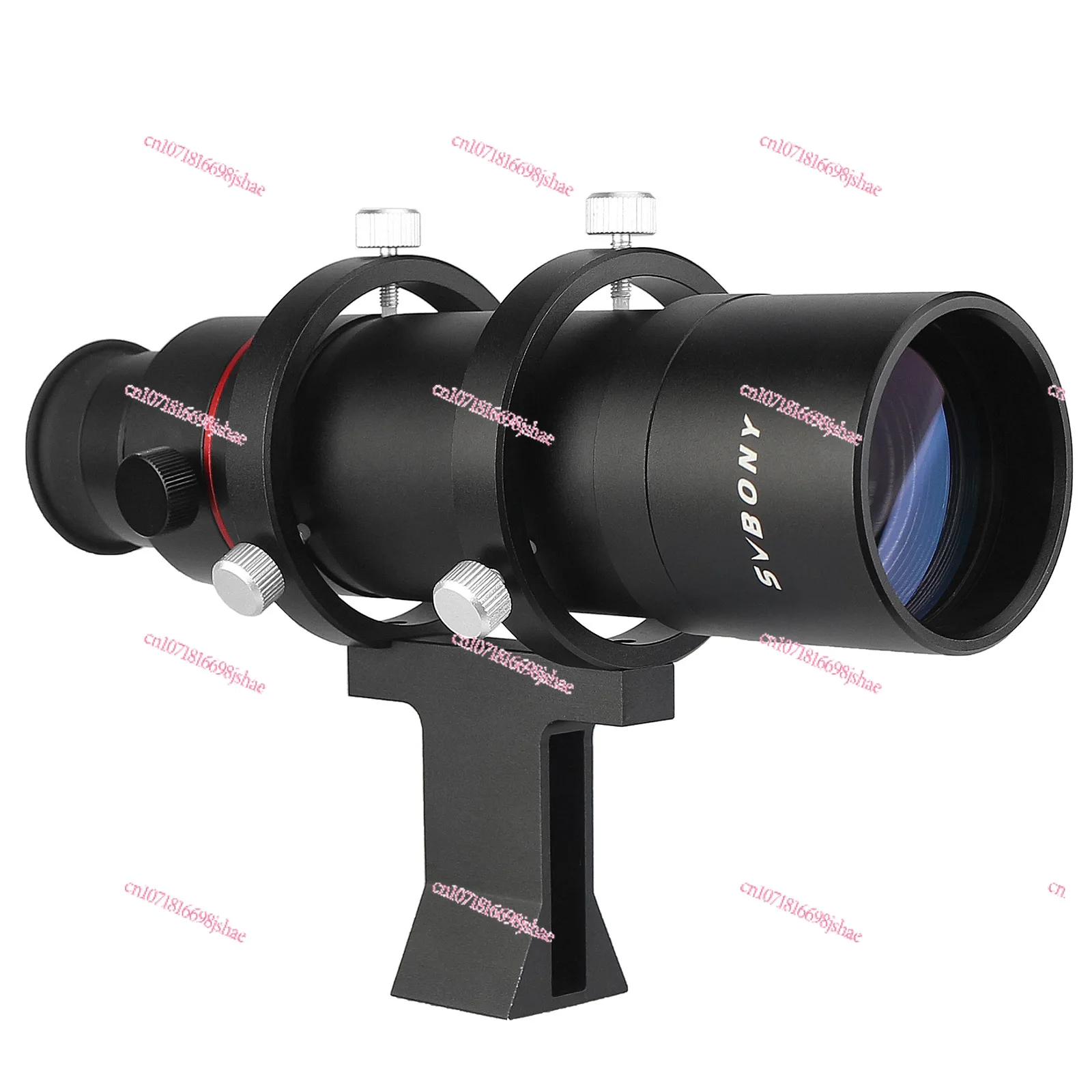 SV208 Black 8x50 Optical Star Finder with Light Finderscope