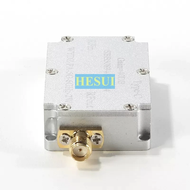 Microwave unidirectional power amplifier SBB5089+SE5004 5.8GHz 2W 33dBm RF power amplifier