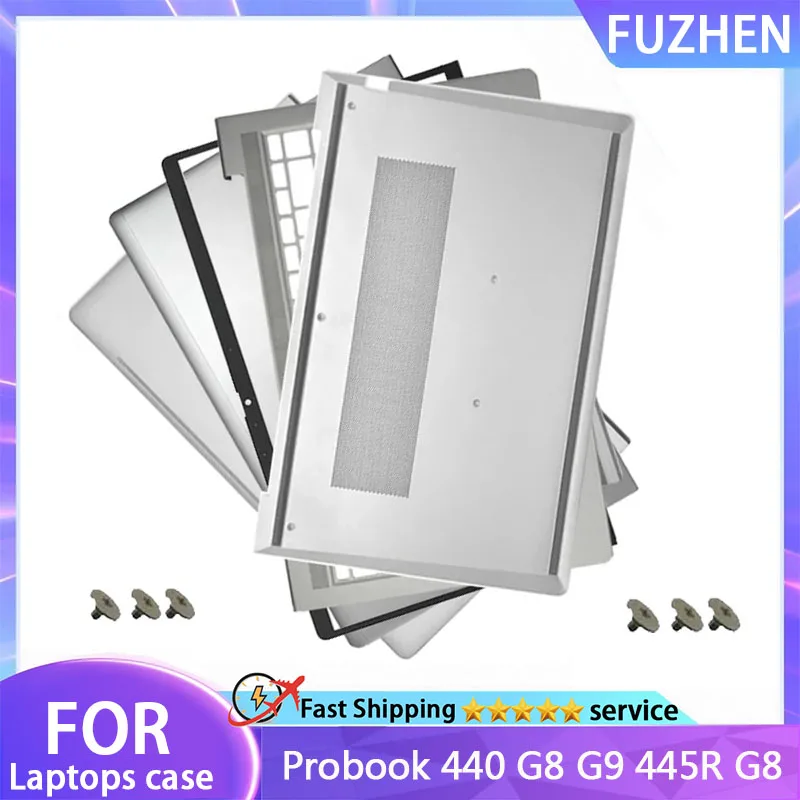 New For Probook 440 G8 G9 445R G8 LCD Rear Cover/Front Frame/Palm Pad/Bottom Cover/Top Cover/Host Upper Cover