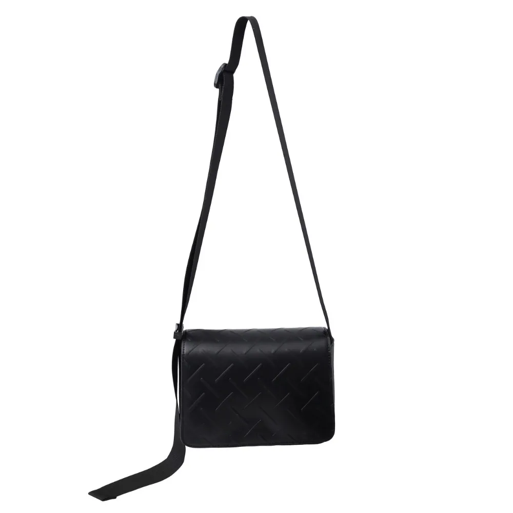 

Trendy Solid Color Men's Shoulder Bag Designer Leather Men's Crossbody Bag Harajuku Square Messenger Bag Boys