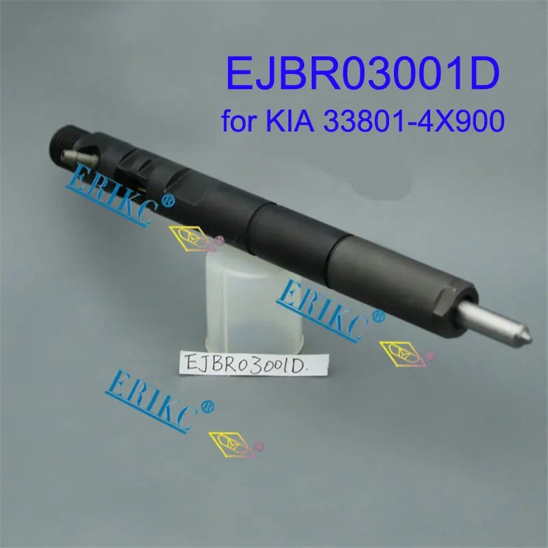 4PC Diesel Fuel Injector EJBR03001D 33801-4X900 Nozzle 338014X900 for KIA Bongo 2.9L CRDi Pick-up (144bhp) KJ Euro 3