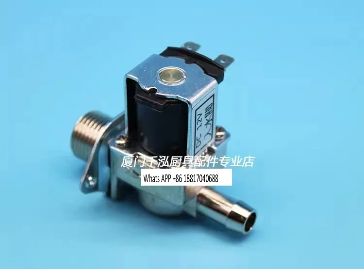 

Solenoid Valve Yufubao High Speed Electric Water Boiler Boiling Furnace Copper Inlet Solenoid Valve Inlet Valve 4 points DC12V