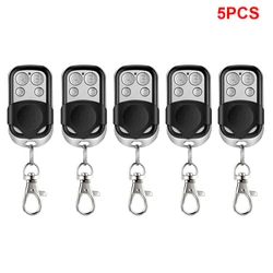 Universal 4 Buttons Garage Door Opener Remote Control 433MHZ Clone Fixed Learning Rolling Code Duplicator Garage