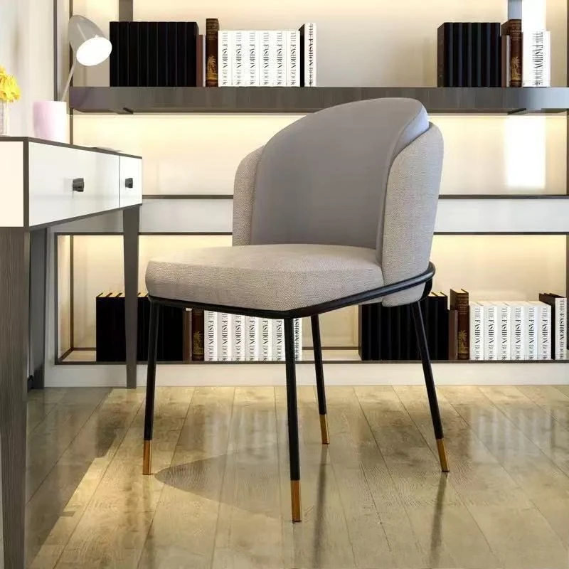 

Qiandongge, обеденный стиль в скандинавском стиле, современная итальянская простая мягкая сумка, домашняя спинка, встреча для гостей, макияж