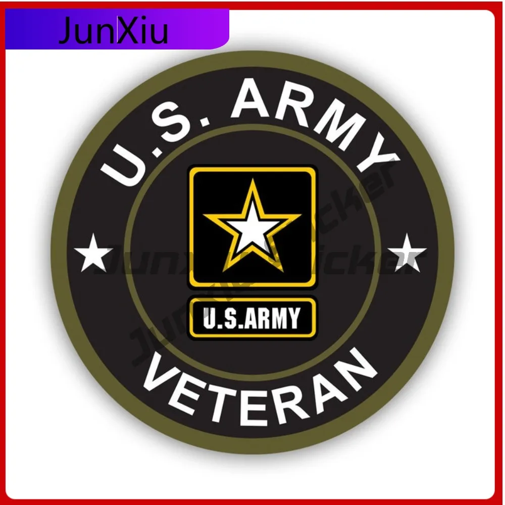 

Epic U S Army Veteran Sticker Uv Protected Decalsusa Us Military Vet Served Retired Hero Heroes Decal Anti Scratch Uv