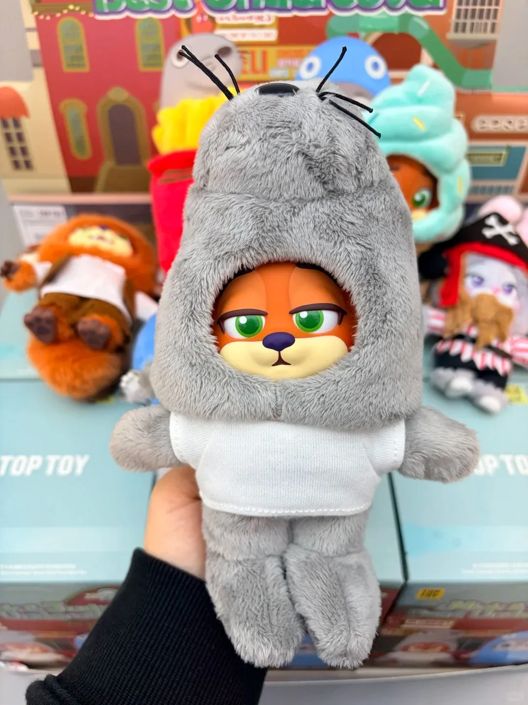 جديد حقيقي Zootopia2 سلسلة Disguiser أفخم صندوق أعمى لطيف جودي صندوق غامض عمل الشكل أنيمي دمية نيك المفاتيح الهدايا #5