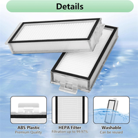 A17F-Washable Filter For Roborock Q5 Pro Q5 Pro+(Plus) Q5 Max+ Q7 Q7+ Q7 Max Q7 Max+ Q8 Max Q8 Max+ Robot Vacuum Cleaner