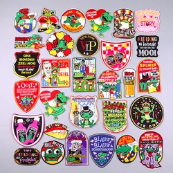 2024 New Style Oeteldonk Embroidery Patches For Clothes Netherland Emblem Carnival Iron On Patches DIY Applique Badge