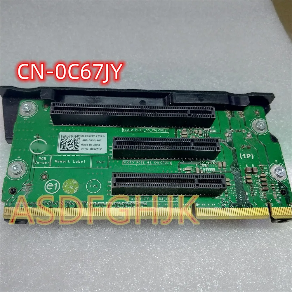 

Original For DELL R520 Single CPU Server PCI - E Card Expansion Card Promotion Card CN-0C67JY C67JY Tested Fast Shipping