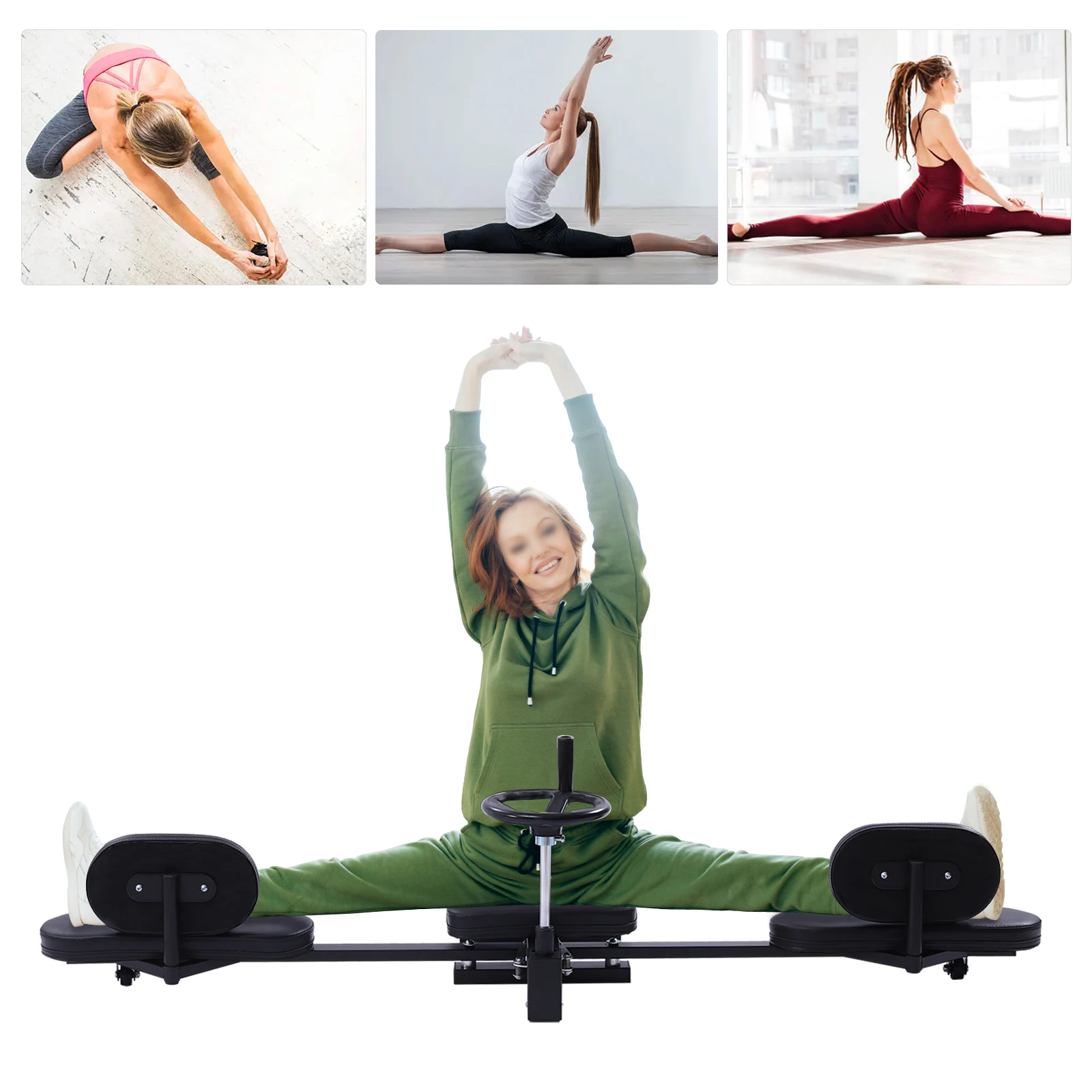 Imagem -05 - Leg Stretching Machine para Ballet Yoga Dance Artes Marciais Split Flexibilidade Alongamento Equipamento Bar Leg Alongamento