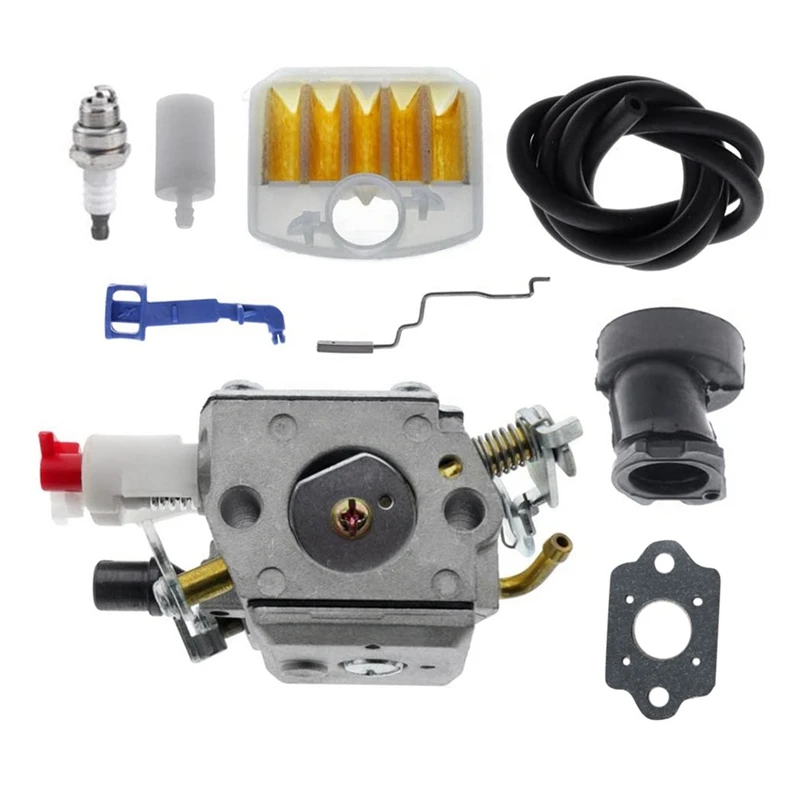 

503283208 Карбюратор для бензопилы Husqvarna 340 345 346 XP 350 351 353, замена однотрубного карбюратора C3-EL18B Jonsered