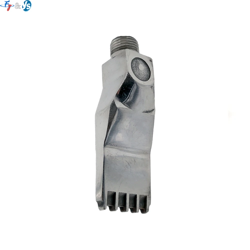 1/4'' Stainless Steel 971 Flat Air Nozzle Air Knife Compressed Flat Air Nozzle Blowing Nozzle Clean and Blow Dry Nozzle Cooling