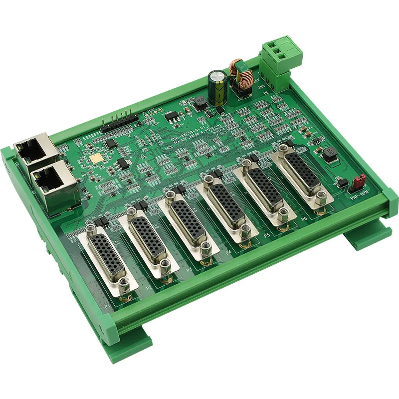 Módulo EtherCAT de interfaz de control de eje universal de 26 pines Módulo de movimiento de control de 6 ejes