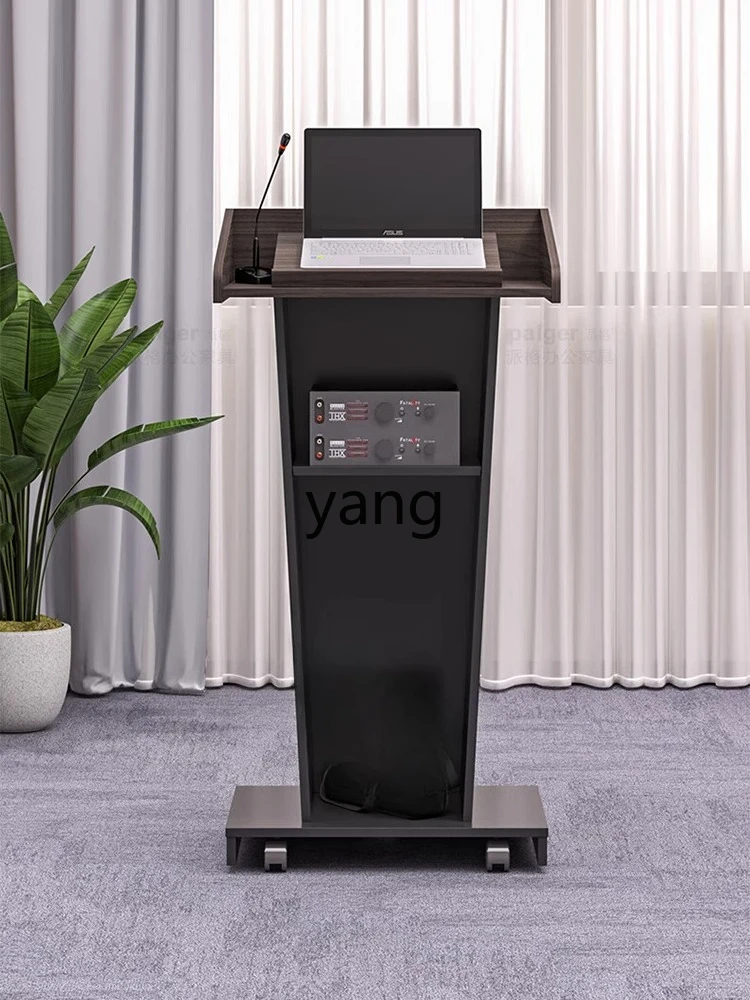 Lmm Reception Lecture Podium Catering Welcome Sales Department Emcee Movable Host Desk