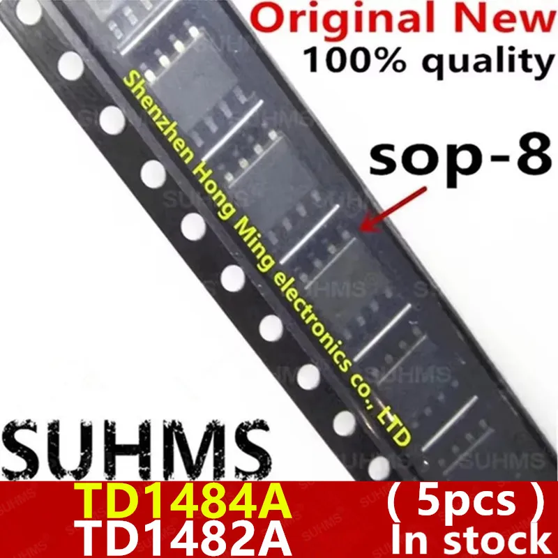 (5piece) 100% New TD1482A TD1484A TD1482APR TD1484AMR sop-8