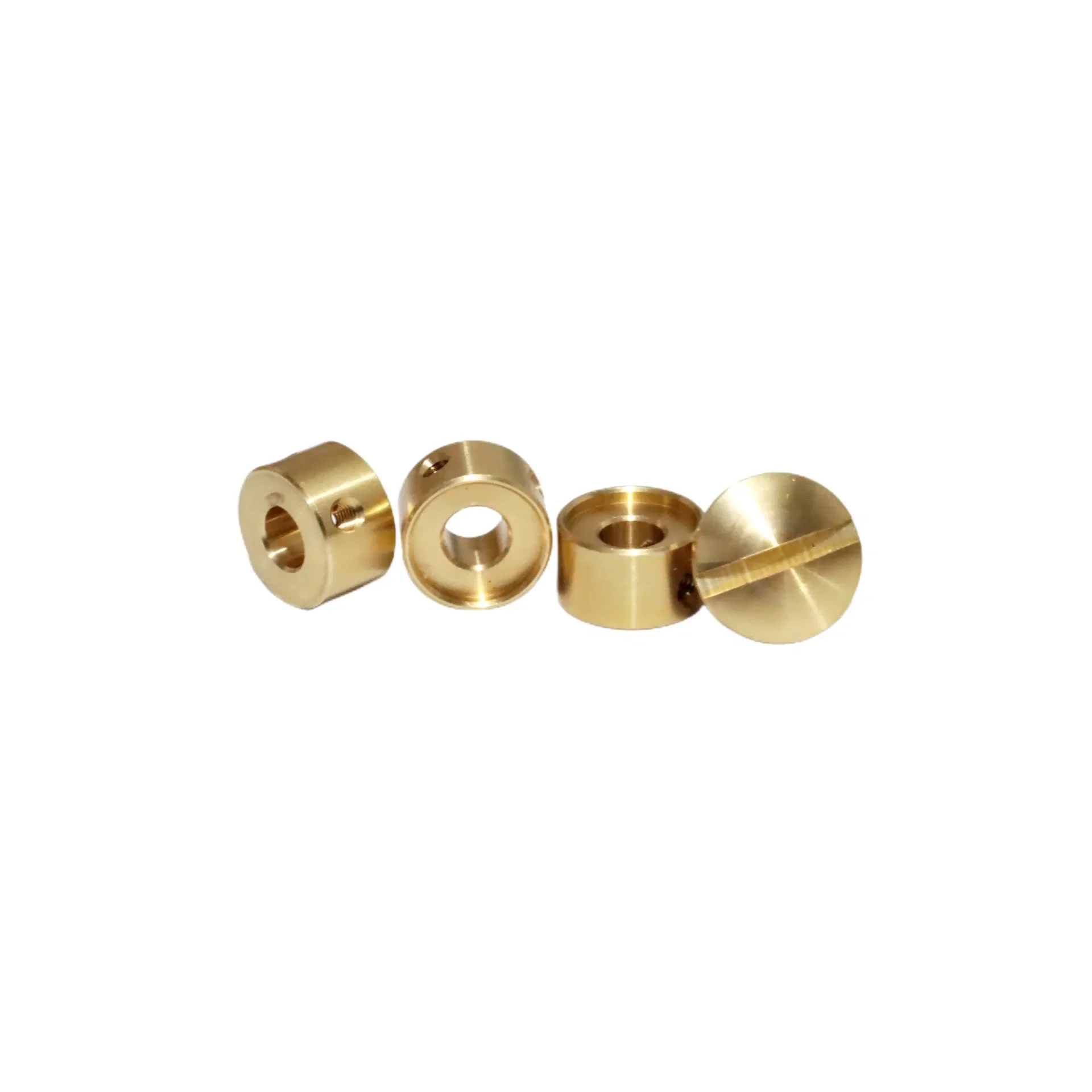 

CNC machining of custom high-precision brass bearings, bushings or connector parts
