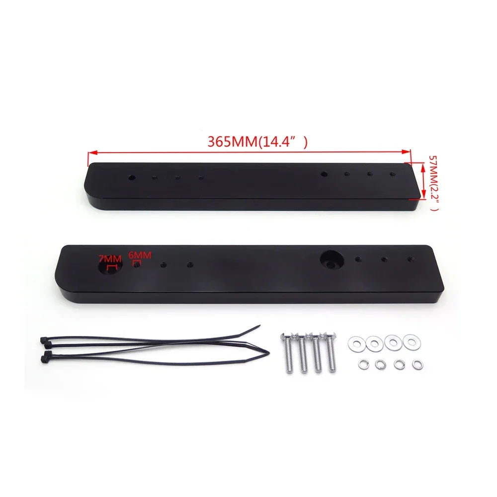 Relocador de accesorios para maletero de motocicleta Tour-Pak, portaequipajes/almacenamiento para Harley Electra Glides, Road Glides, Road Kings 2014-2019