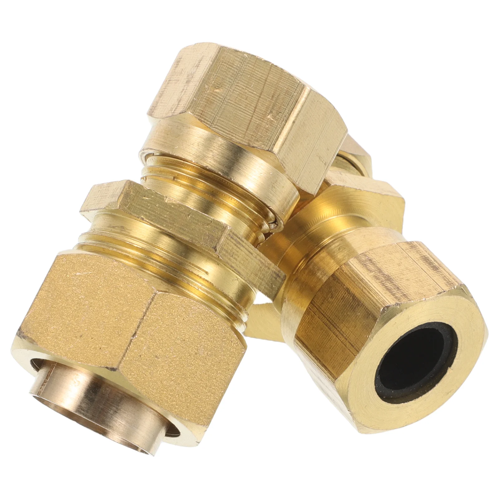 

Brass Pipe Connector 1 2 Inch Quick Connect Tube Fitting Adapter for Gas Water Pipeline Coupling Union Compression Fitting