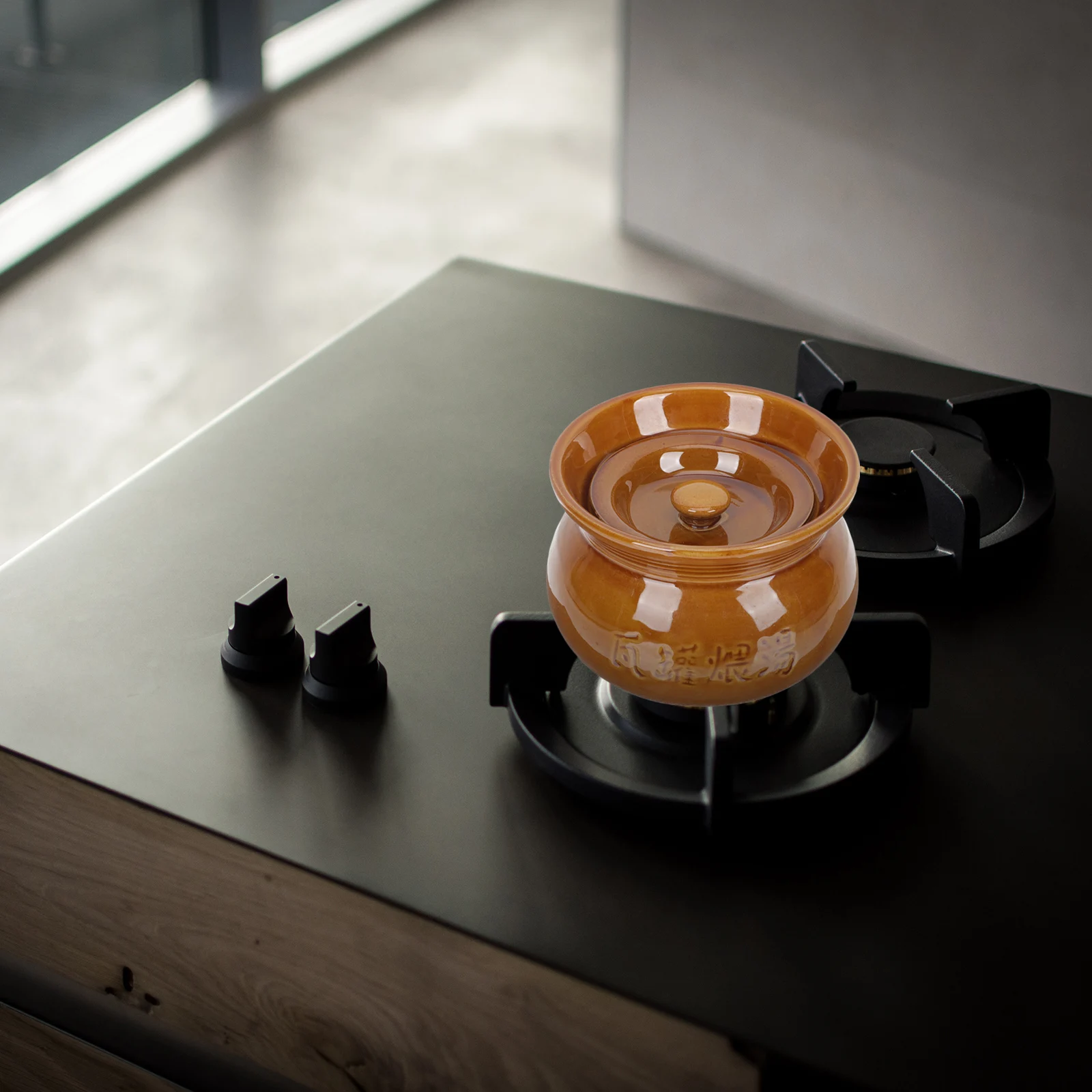 

Керамическая кастрюля для тушеной курицы, кухонная банка для супа, 500 мл, многофункциональная бытовая керамическая кастрюля с равномерным нагревом