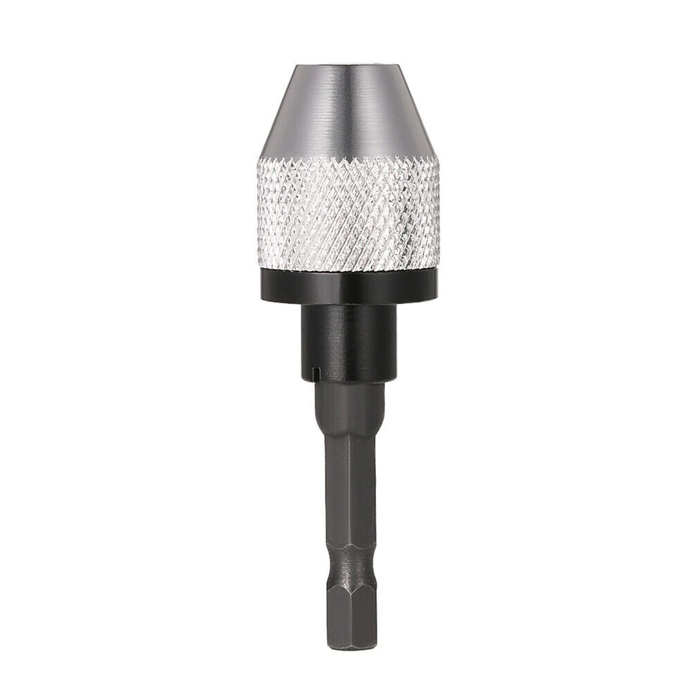 

0.3-6.5mm Keyless Drill Chuck Screwdriver Driver Adaptor 1 4 Inch Hex Shank Drill Bit Tool Quick Change Convertor Adapter