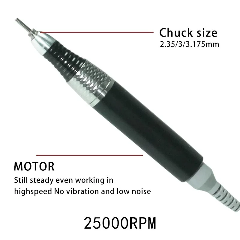 【2026】Japan Made 28000rpm Most Powerful Nail Drill Mani KP65 KP60 Motor Hand Piece Pro KP-60 Hard Gel Nail Polisher Handpiece